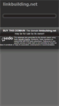 Mobile Screenshot of linkbuilding.net