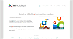 Desktop Screenshot of linkbuilding.nl